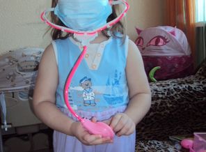 Любим в доктора играть :)