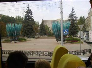 По дороге в Донецк