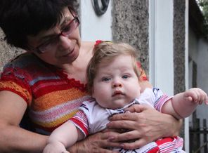 Михаил с двоюродной бабушкой