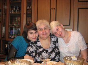 мама и сестра