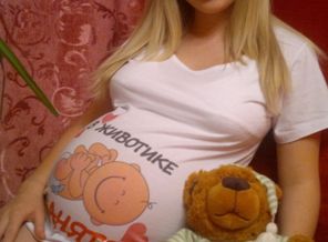 в животике занято