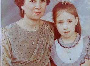 я с мамой в 12 лет)