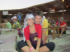 С мужем в Египте 2010