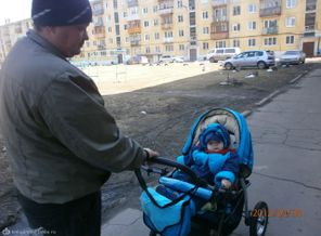 с папой
