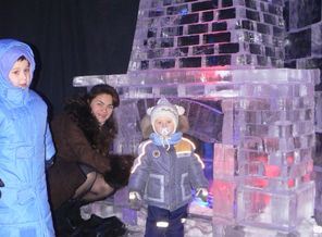 у камина
