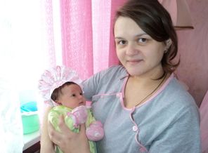 с мамой
