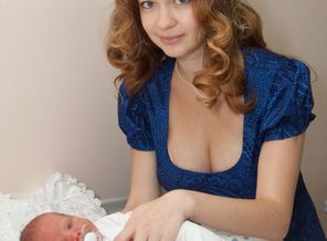 Мамочка с маленьким принцем Андрюшкой