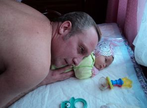 с папой