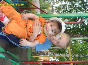 Дарья с братом Андреем