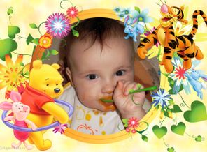 fotoramka-vini-pux-pyatachok-i-tigra копия