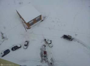 вот вам 5 апреля....  под окном