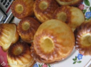 Кексики творожные